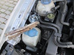 Schlauch z. Motor